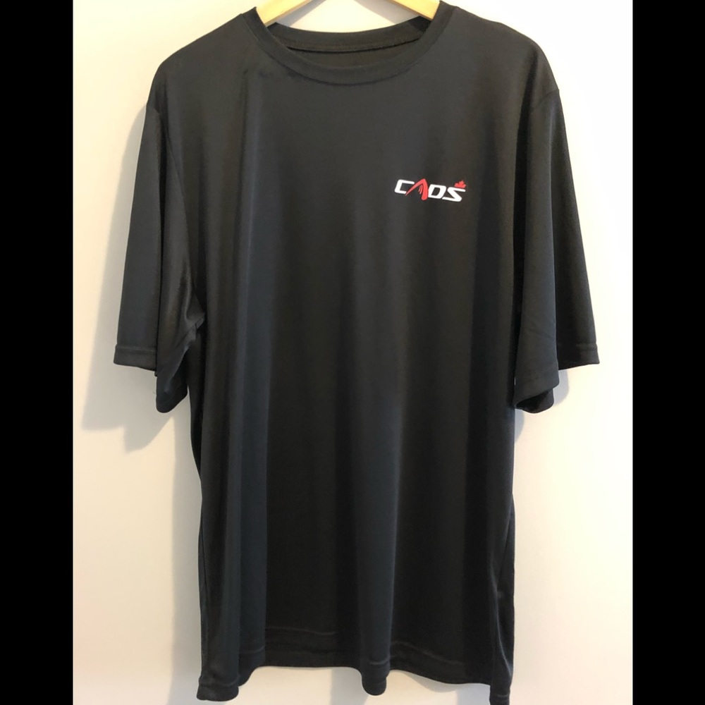 BLACK SPORT T-SHIRT (XL)